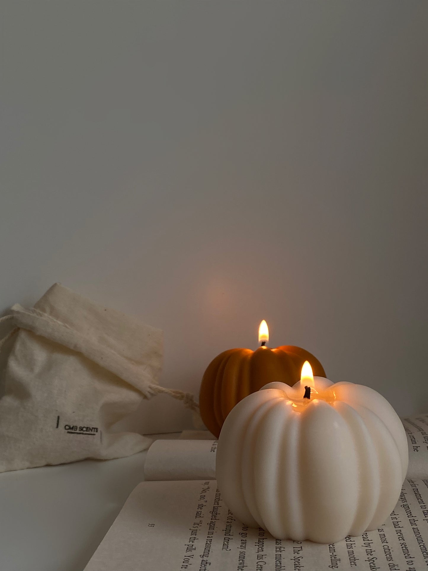 Pumpkin Candle Set