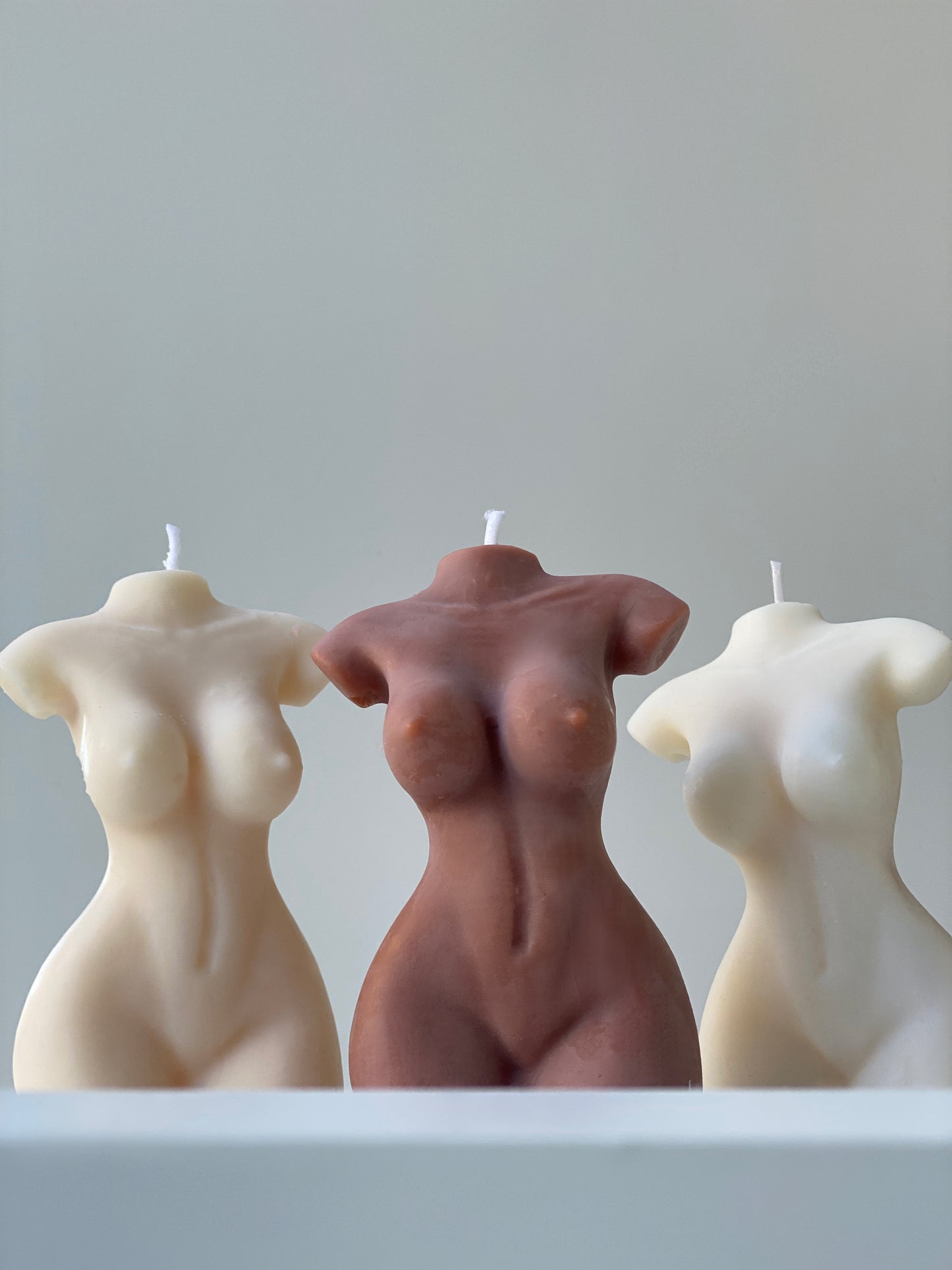 Hourglass Sculpted Body Candle