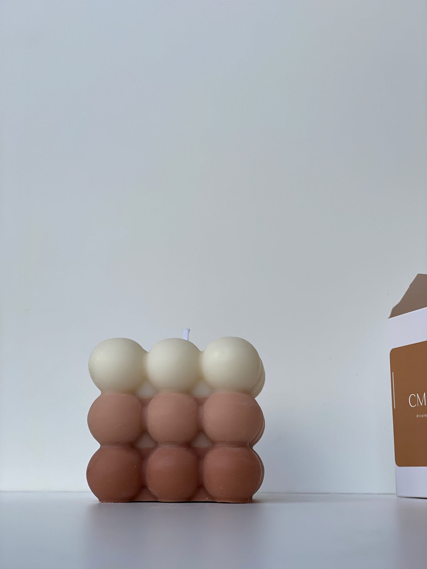 Ombre Bubble Candle