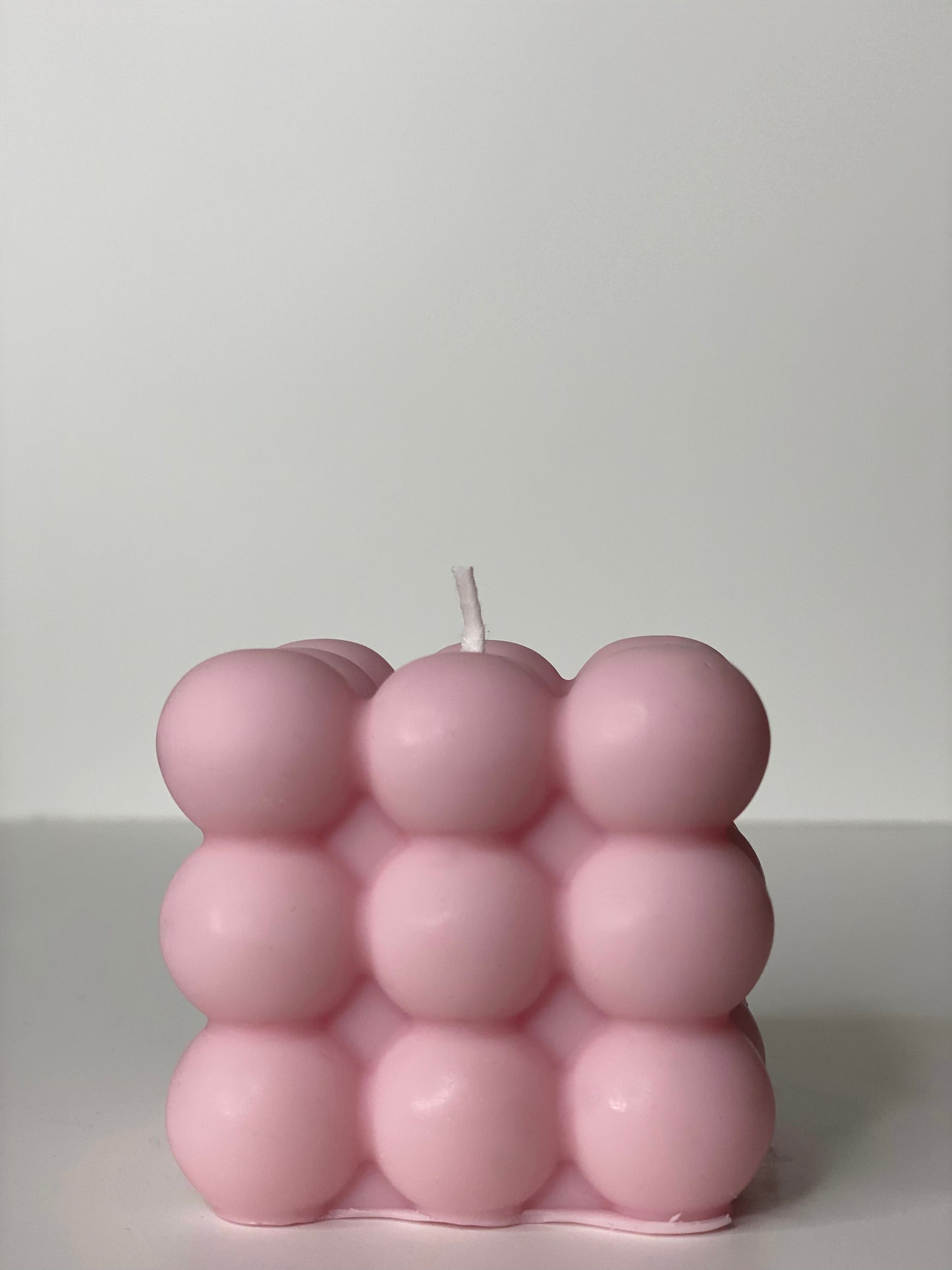Pastel Bubble Candle