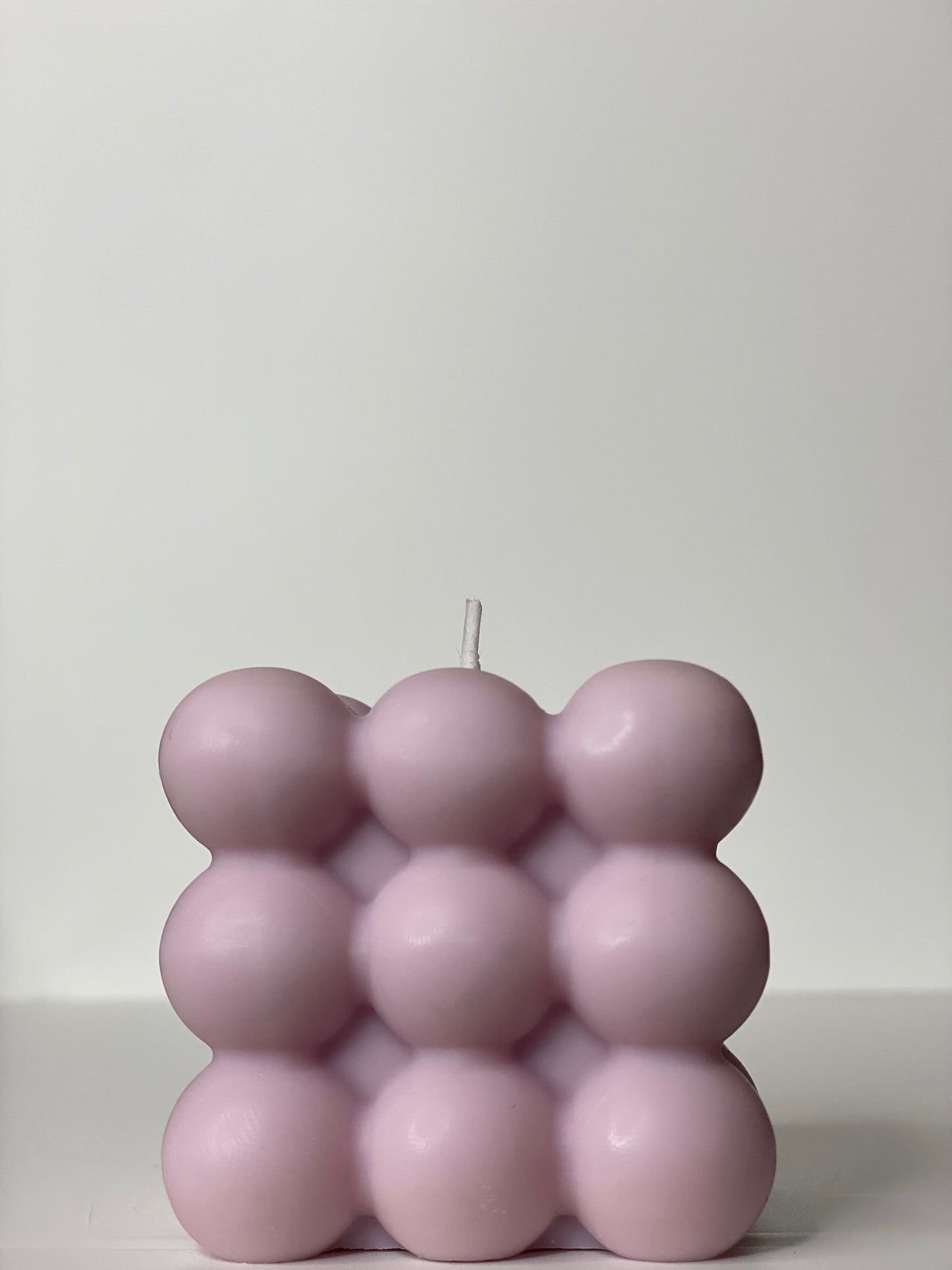 Pastel Bubble Candle