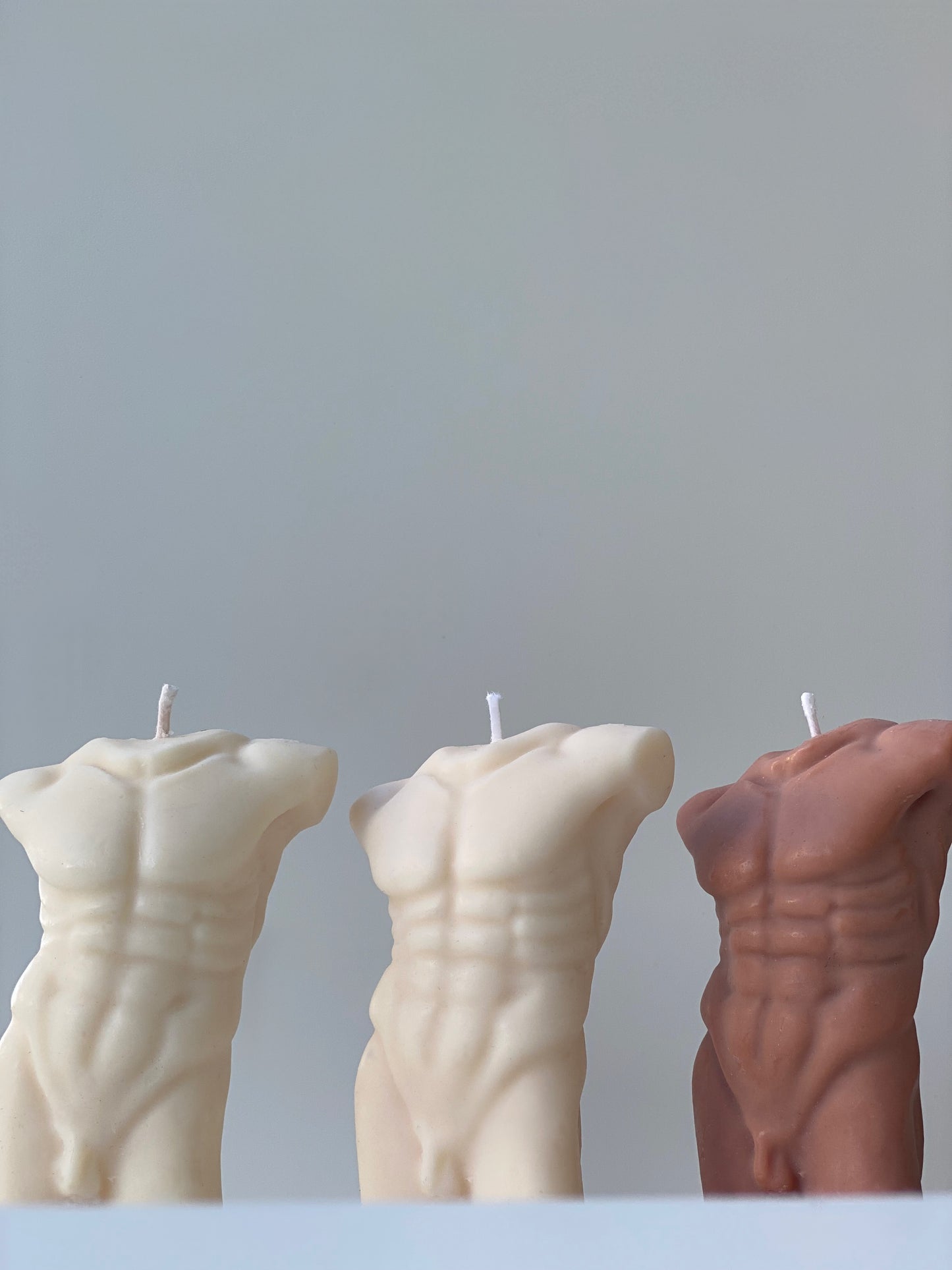 Male Sculpted Body Candle