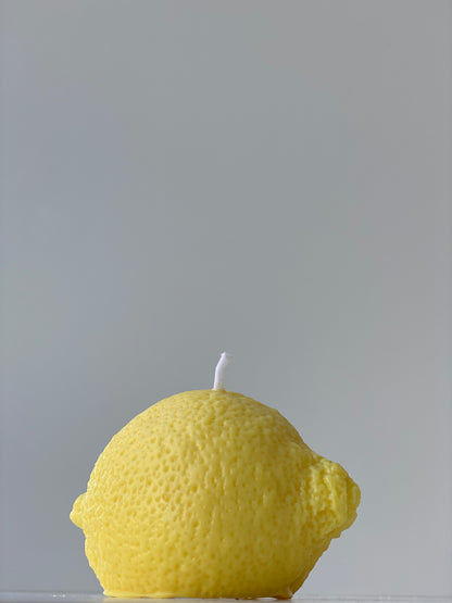 Lemon Decorative Candle