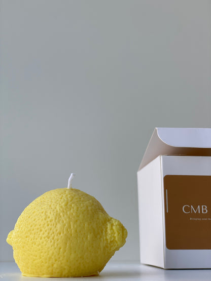 Lemon Decorative Candle