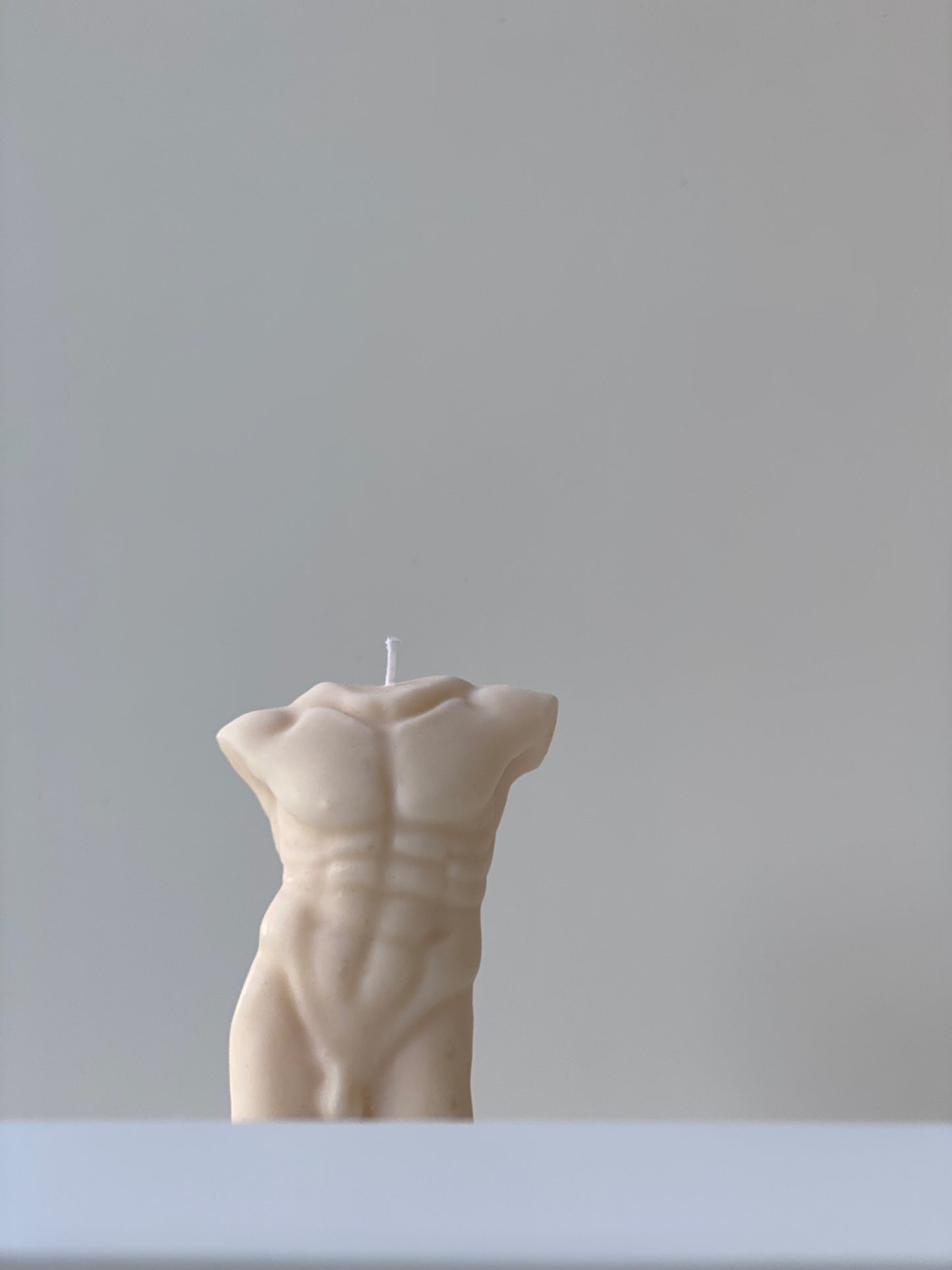 Male Sculpted Body Candle