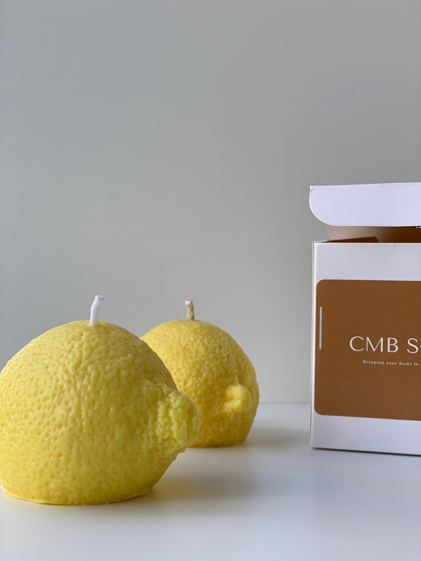 Lemon Decorative Candle