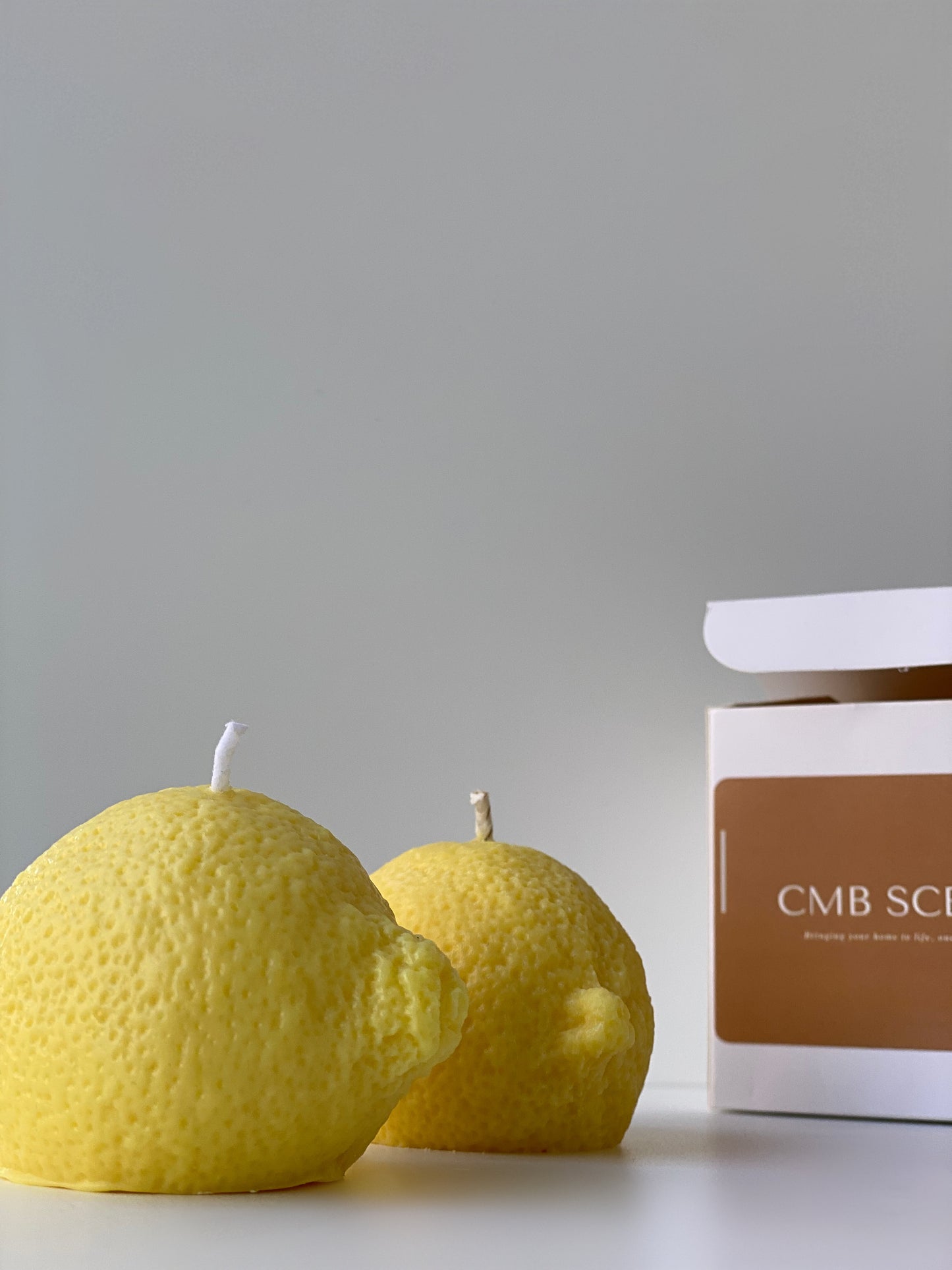 Lemon Decorative Candle