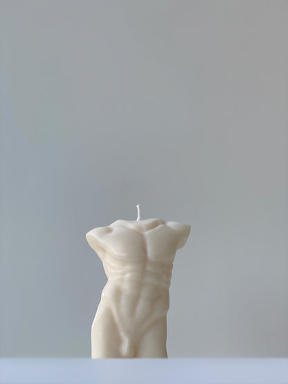 Male Sculpted Body Candle